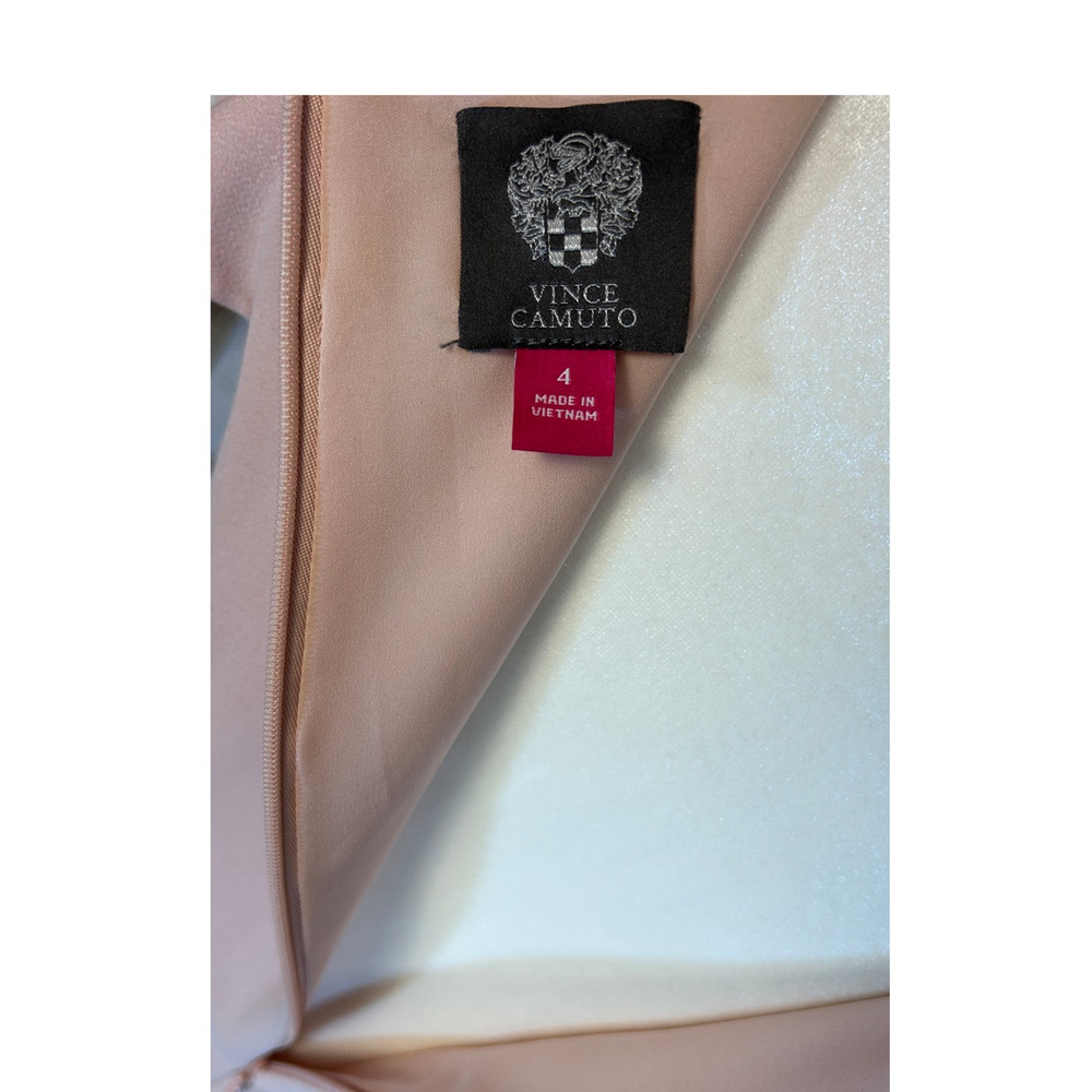 Vince Camuto Women's Size 4 Light Pink Sleeveless Sheath Dress #0023 - Picture 4 of 12